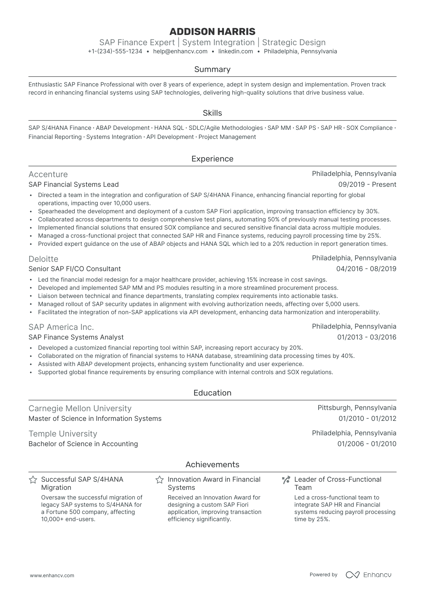 5 Functional Manager Resume Examples & Guide for 2024