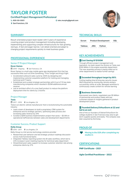 26 Project Manager Resume Examples & Guide for 2024