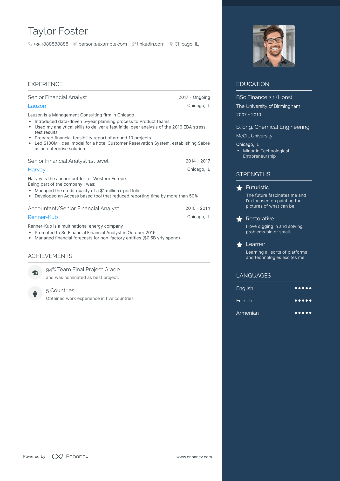 12 Financial Analyst Resume Examples & Guide for 2024