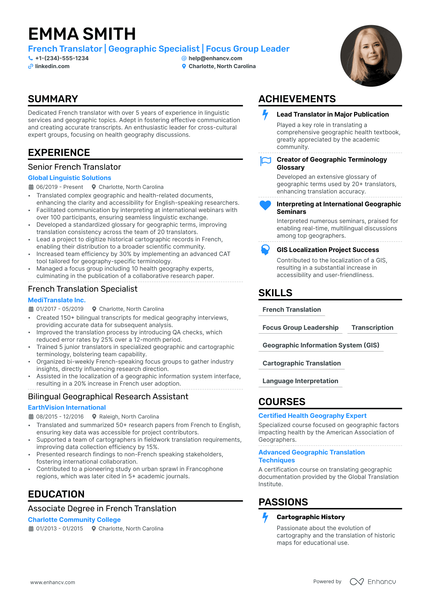 5 Translator Resume Examples & Guide for 2025