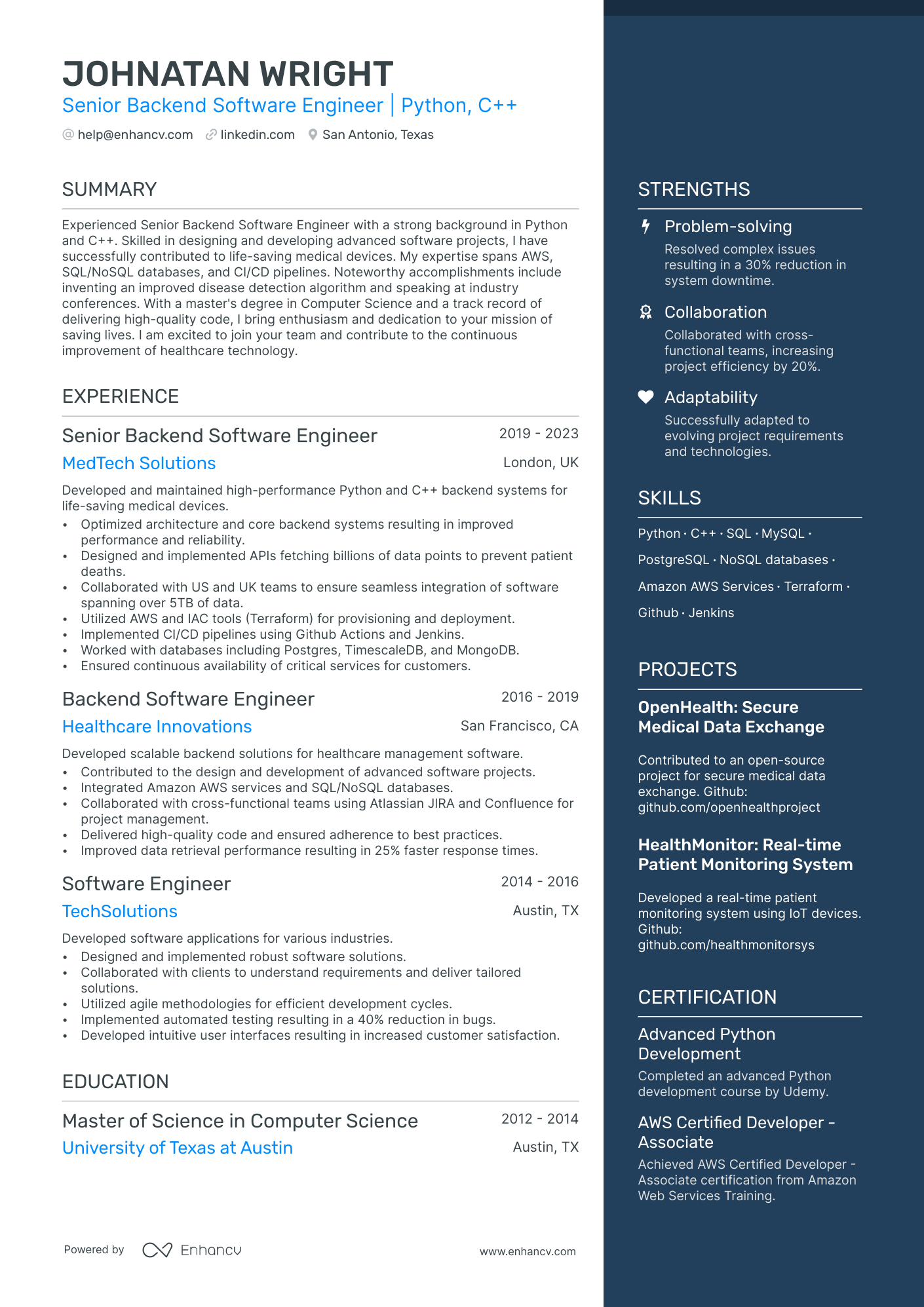 5 Senior Electrical Engineer Resume Examples & Guide for 2024