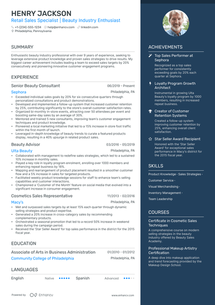 5 Makeup Artist Resume Examples & Guide for 2025