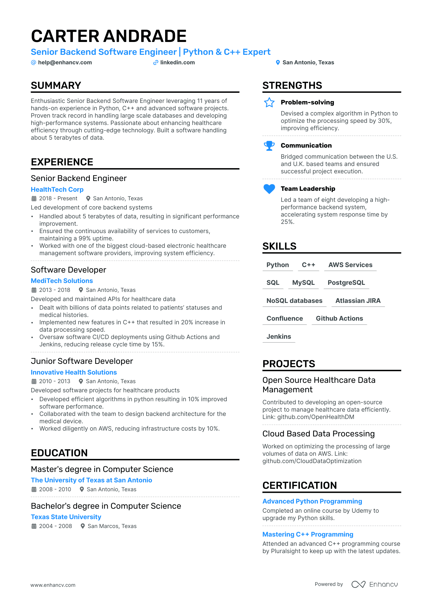 5 Customer Support Engineer Resume Examples & Guide for 2024