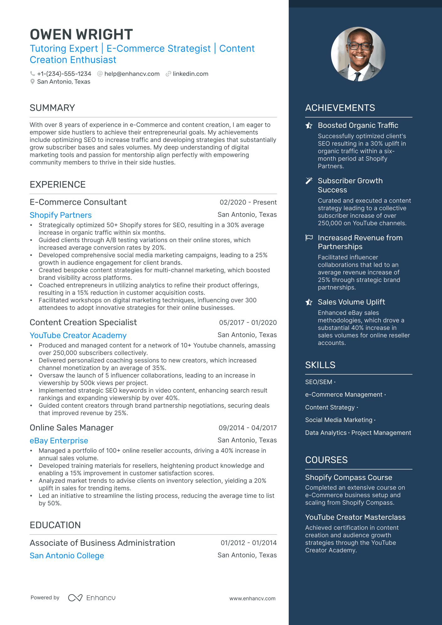 5 Freelance Tutor Resume Examples & Guide for 2024