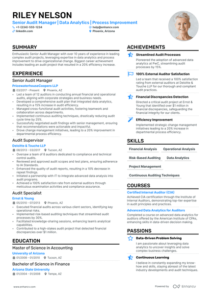 15 Auditor Resume Examples & Guide for 2025