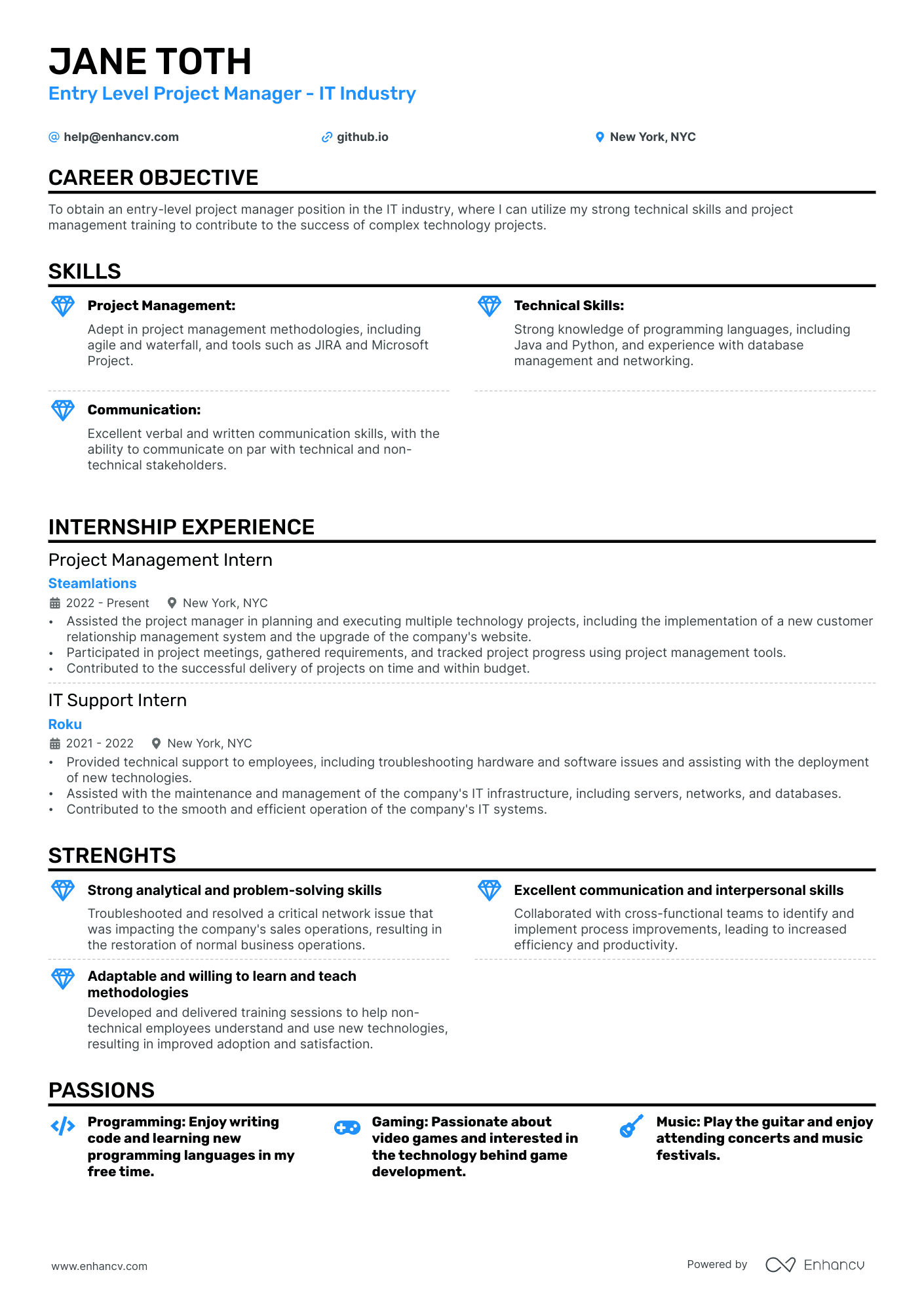 26 Project Manager Resume Examples & Guide for 2025