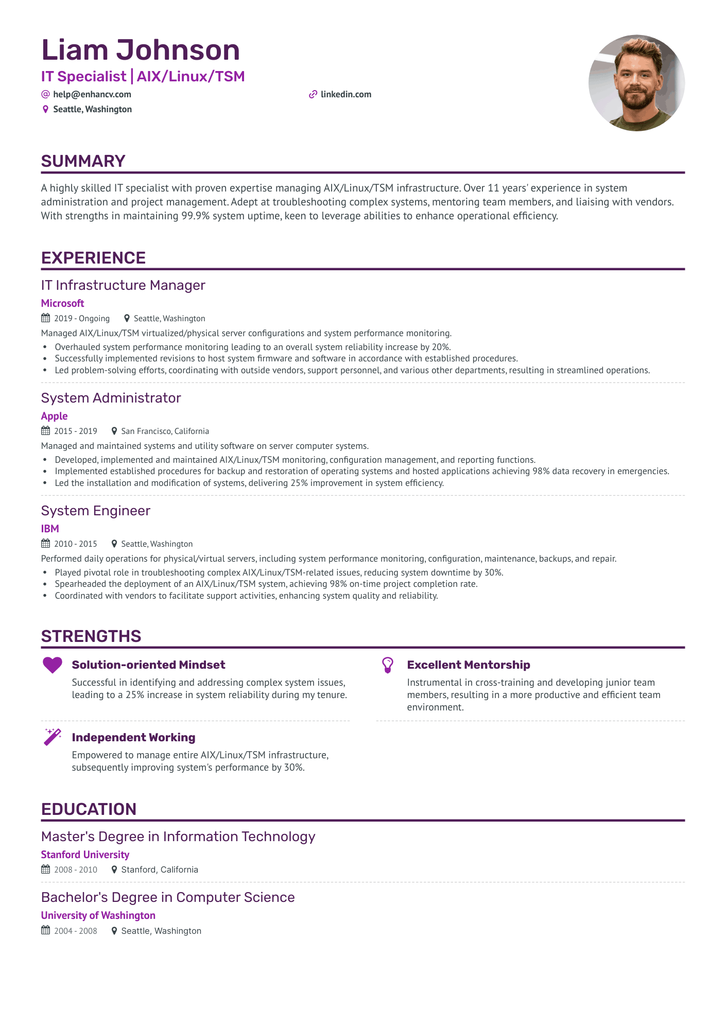 8 System Administrator Resume Examples & Guide for 2024