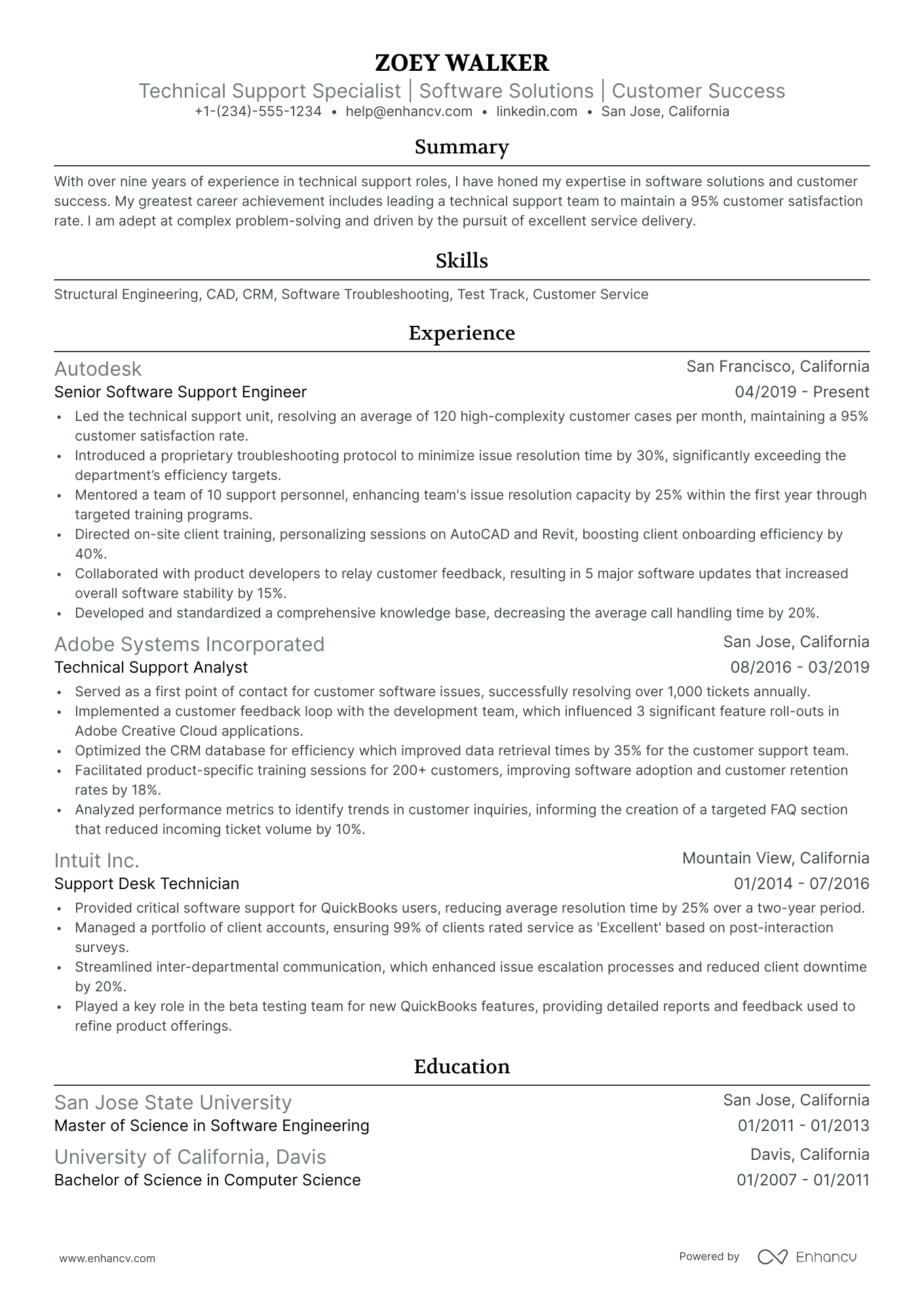 10 Technical Support Manager Resume Examples & Guide for 2026