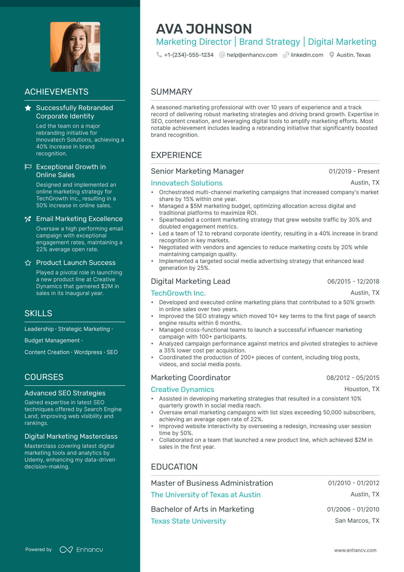 5 Public Relations Director Resume Examples & Guide for 2024