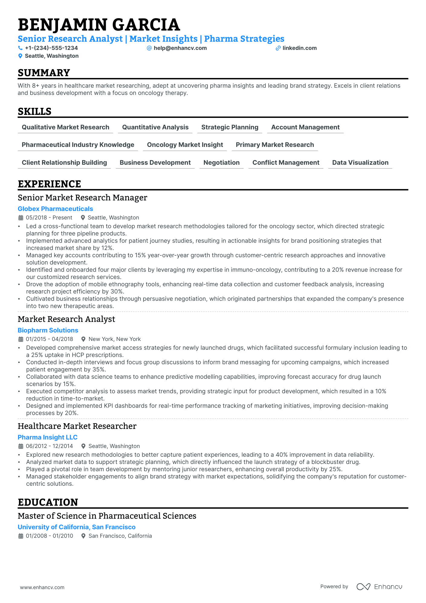 5 Research Director Resume Examples & Guide For 2024