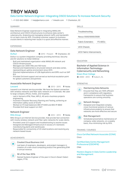 21 Data Engineer Resume Examples & Guide for 2025