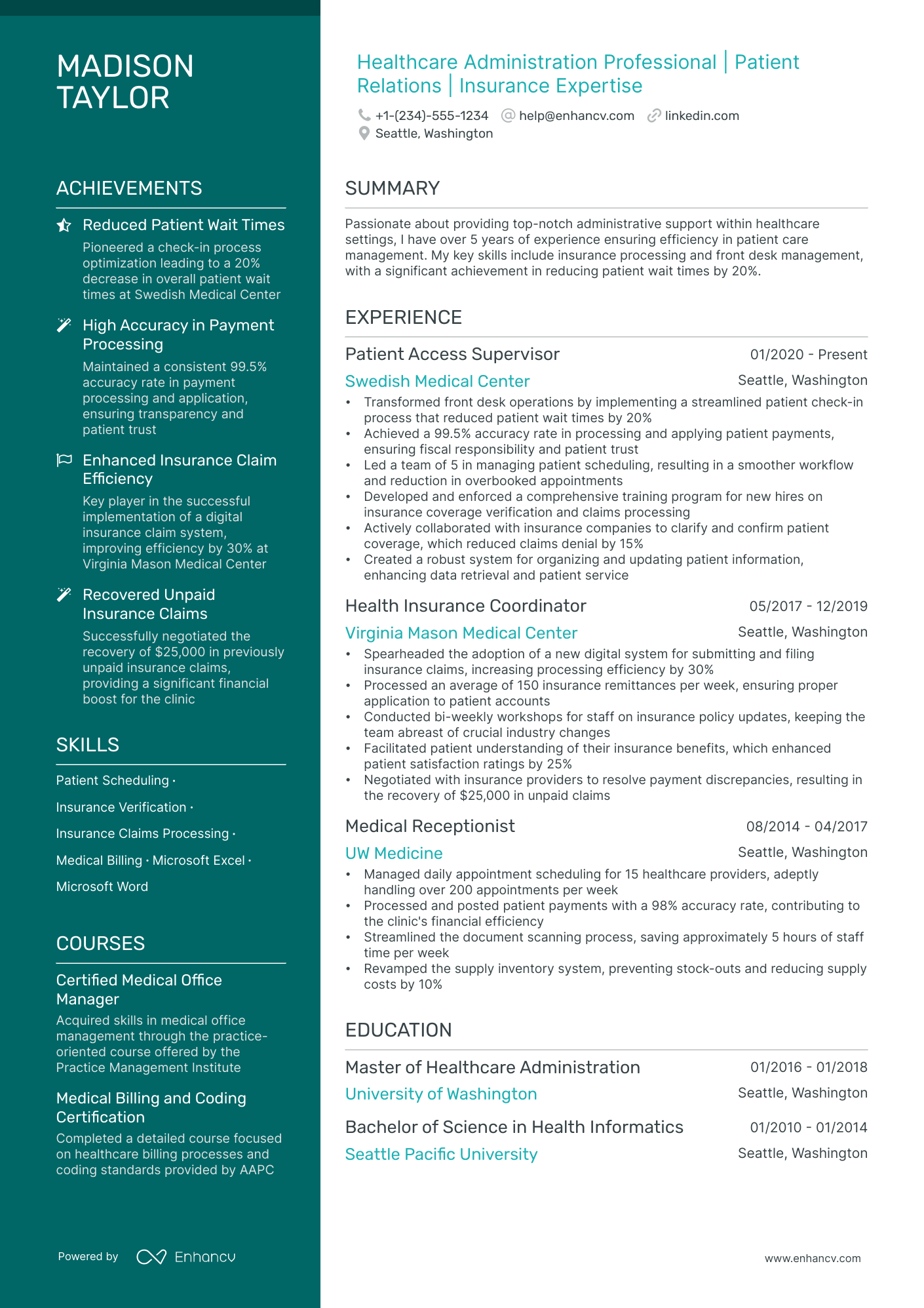 5 Chiropractic Office Manager Resume Examples & Guide for 2024