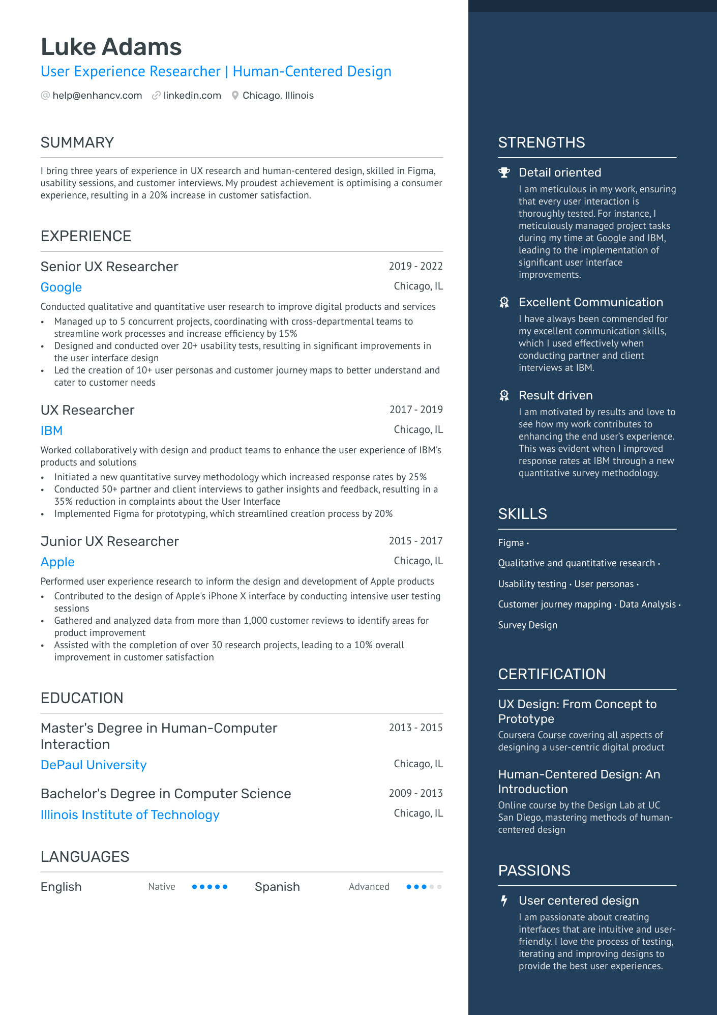 13 Researcher Resume Examples & Guide for 2024