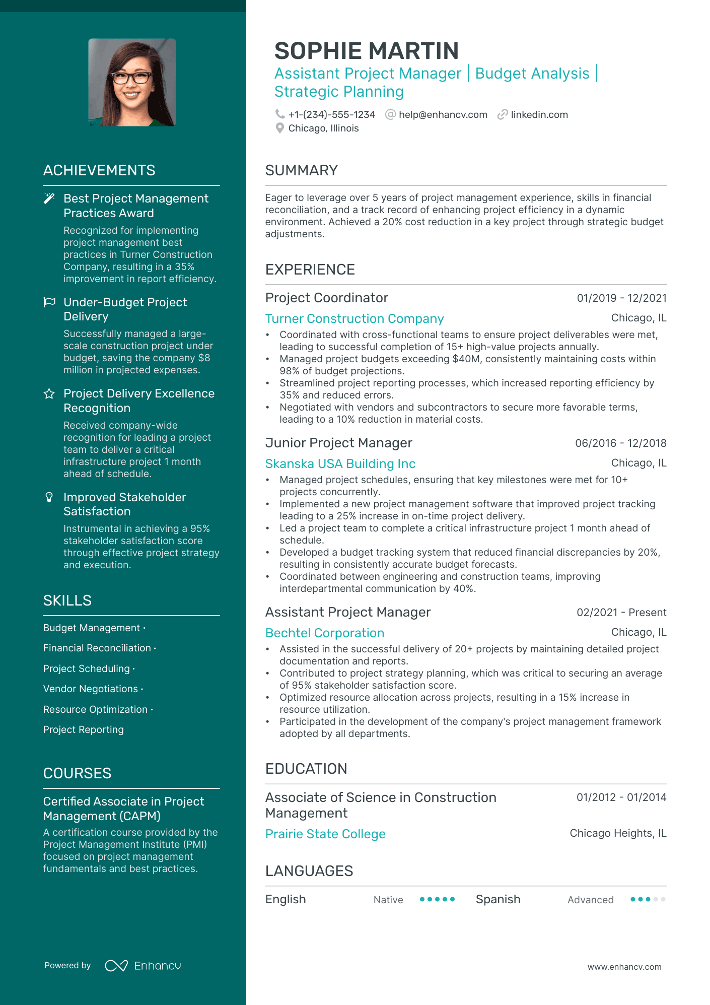 5 Assistant Project Manager Resume Examples & Guide for 2024