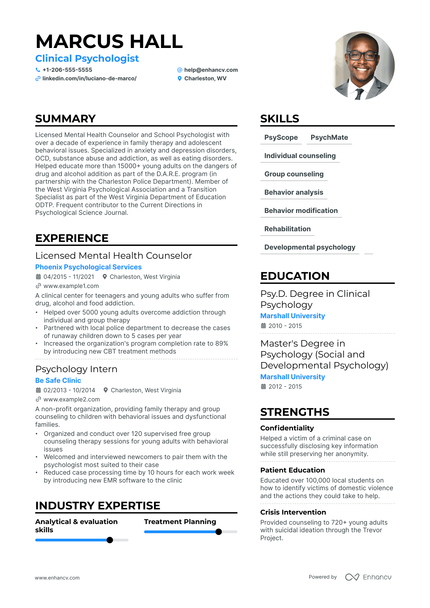 Craft a standout psychologist resume with expert tips & strategies for ...