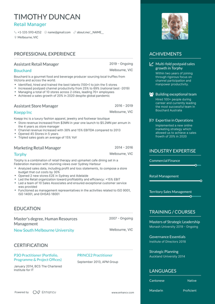 10+ Assistant Manager Resume Samples and Tips (Layout, Skills, Keywords ...