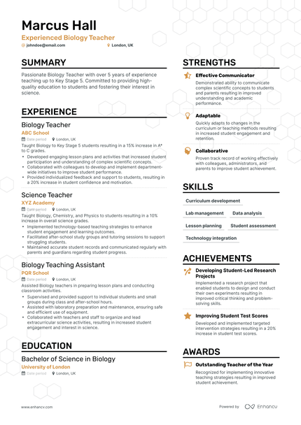 7 Scientist Resume Examples & Guide for 2024