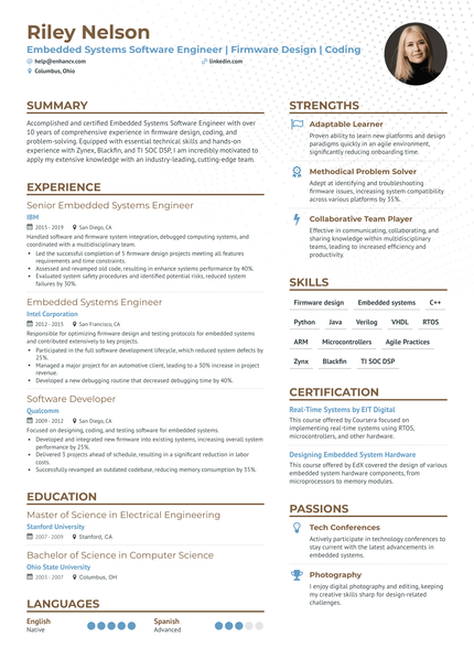 7 Systems Engineer Resume Examples & Guide for 2024