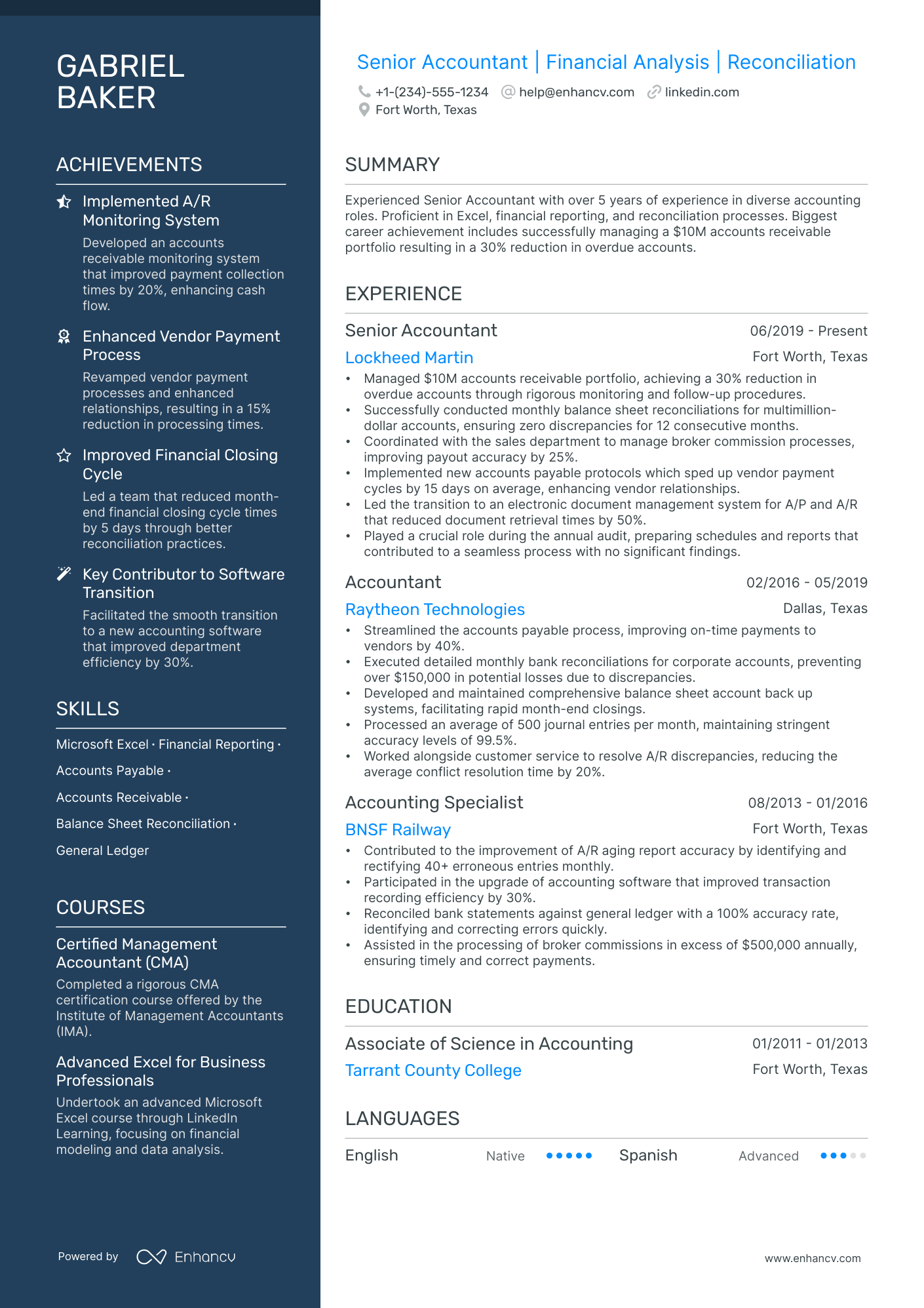 5 Financial Assistant Resume Examples & Guide For 2024