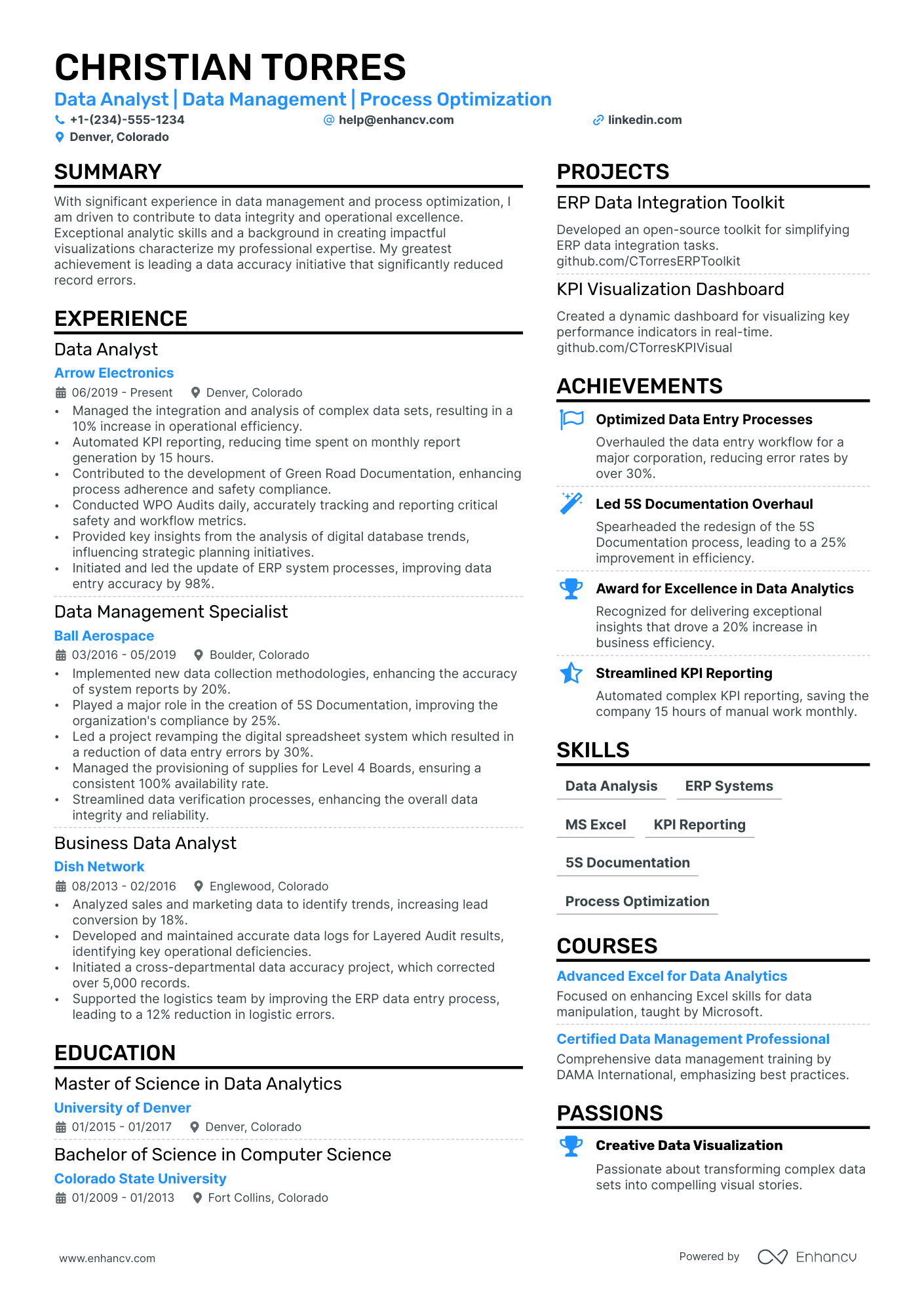 9 Data Entry Resume Examples & Guide for 2025