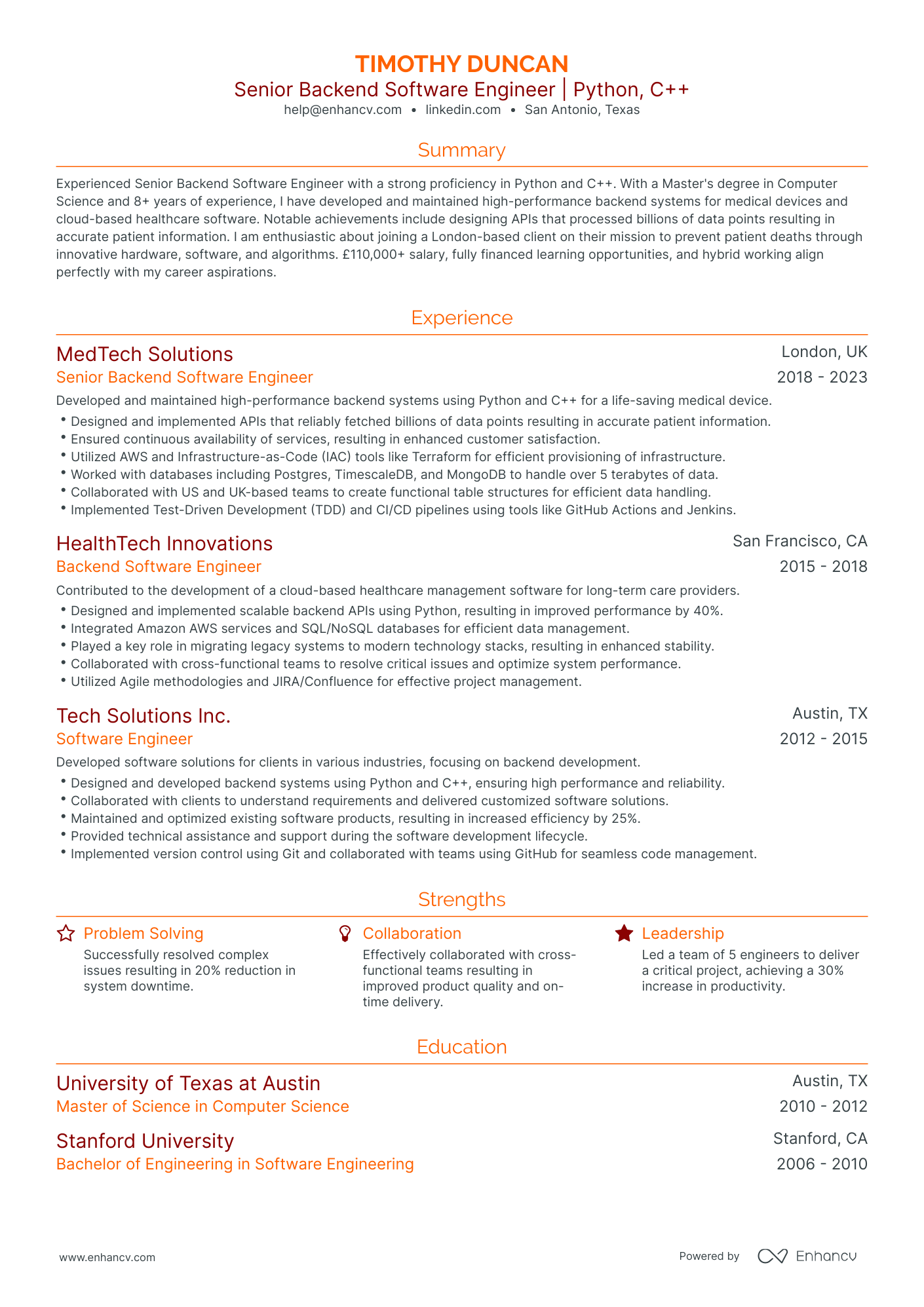 5 AWS Lambda Resume Examples & Guide for 2023