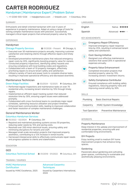 30 Construction Worker Resume Examples & Guide for 2026