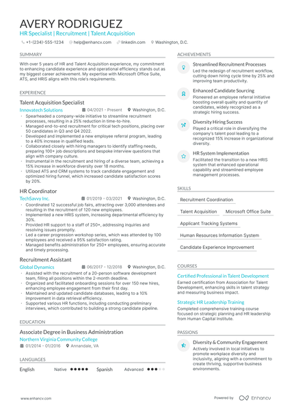 5 Recruiting Coordinator Resume Examples & Guide for 2025