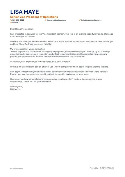 university-vice-president-cover-letter