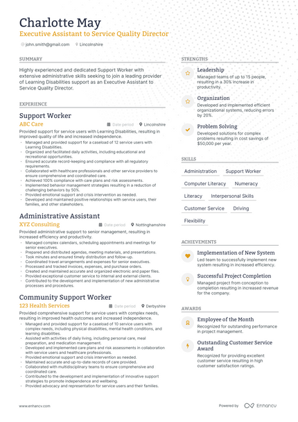 Assistant Director resume example