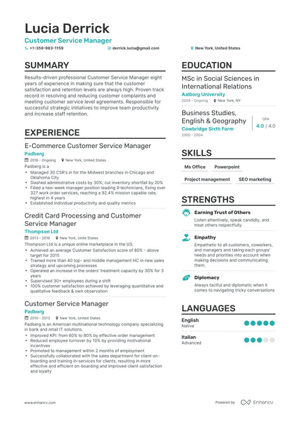 Customer Success Manager cover letter