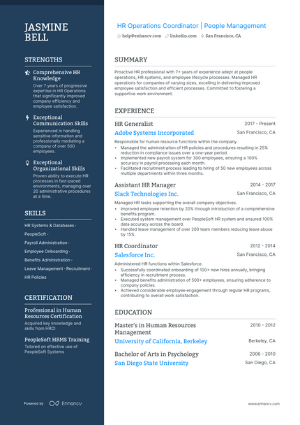 5 Human Resources Coordinator Resume Examples & Guide for 2023