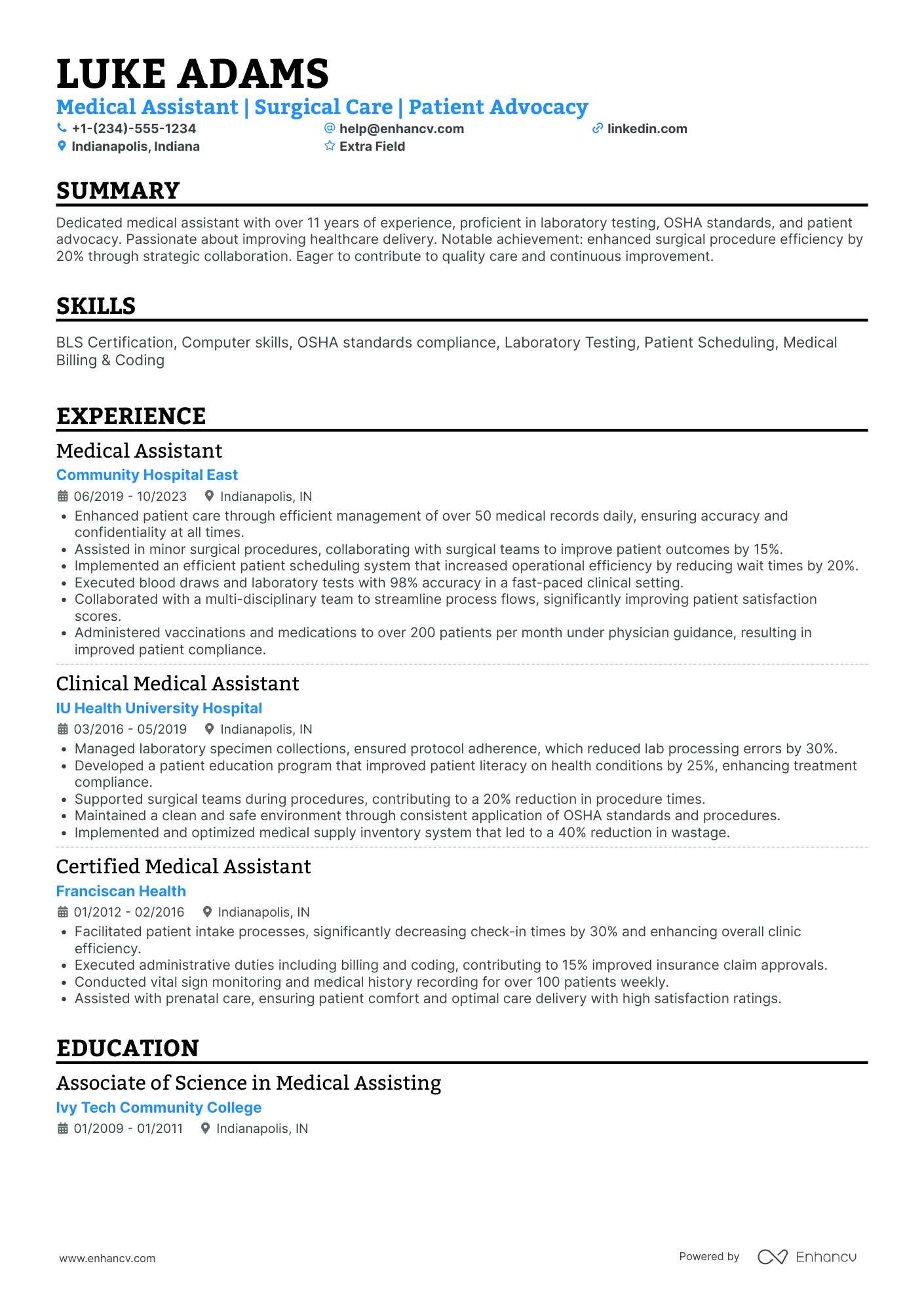 Neonatal Nursing Assistant Resume Example