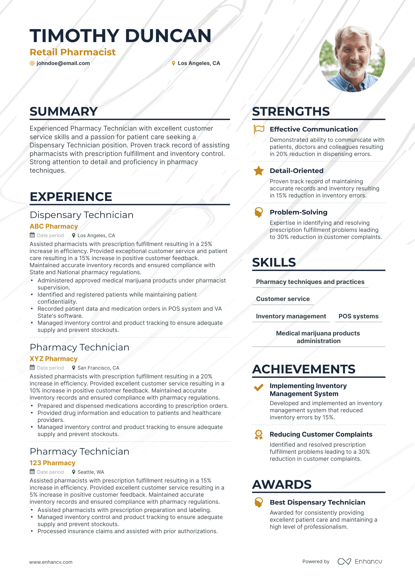 resume examples 2023 retail