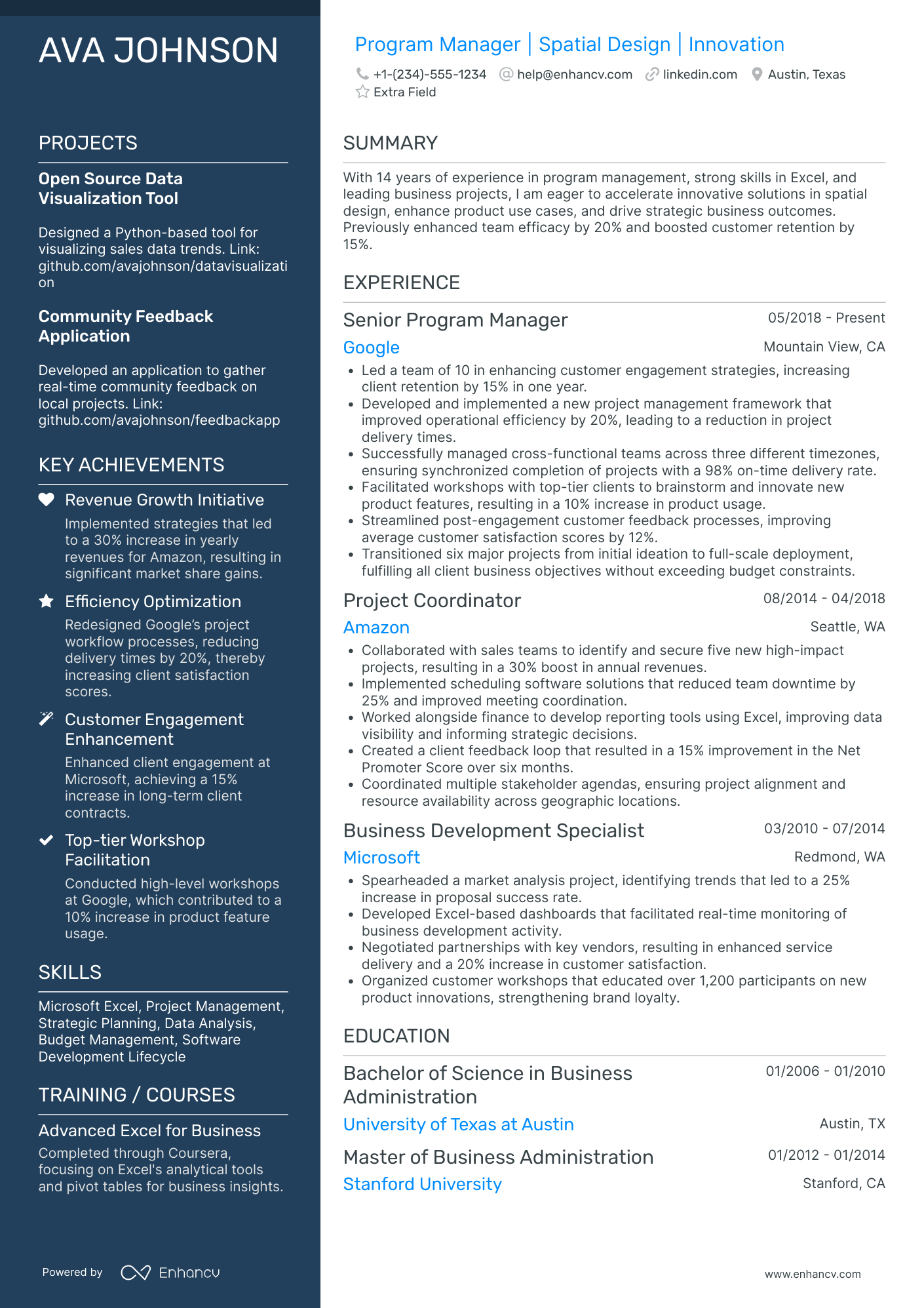 Apple Creative Pro Resume Example