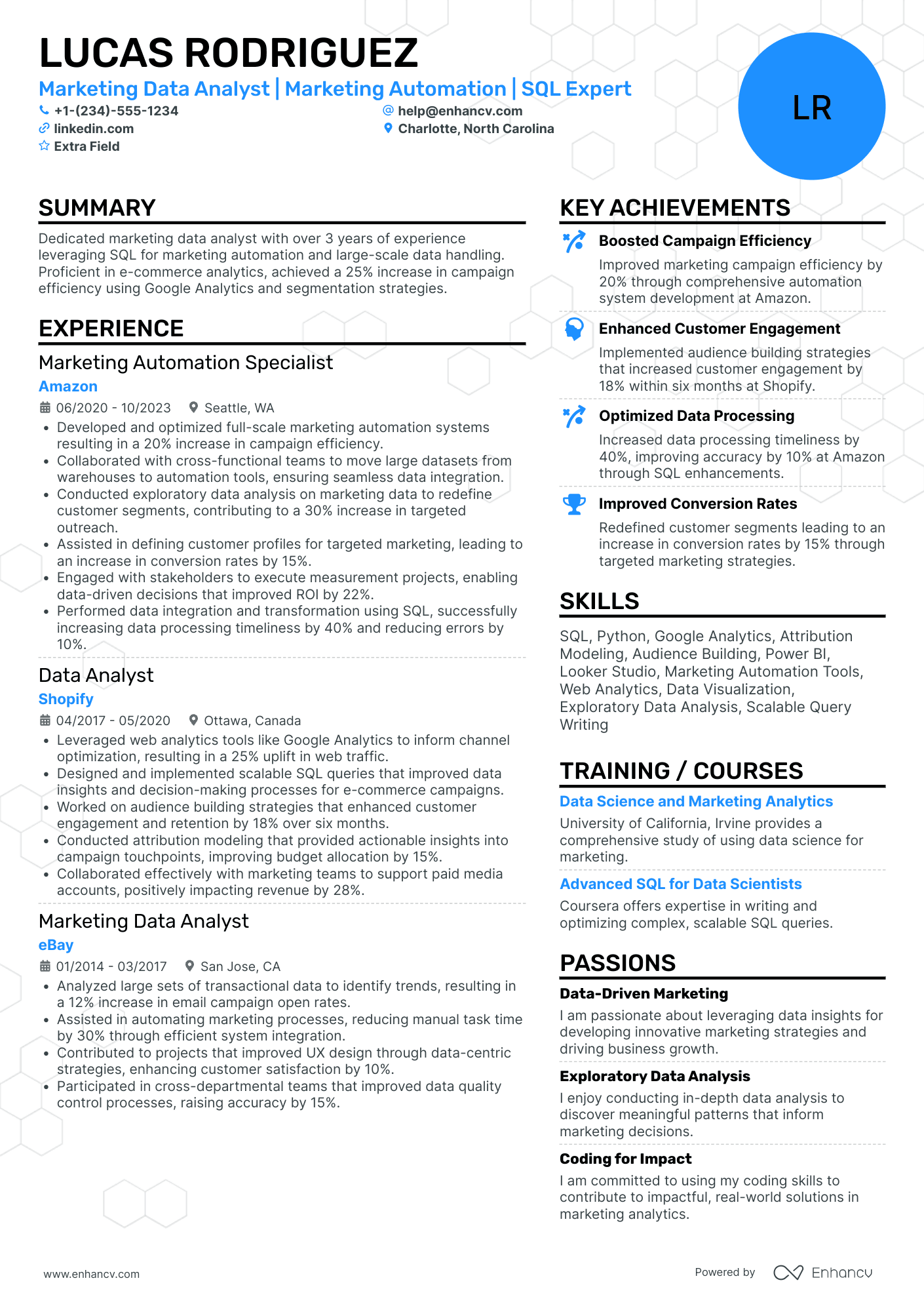 Marketing Automation Specialist Resume Example