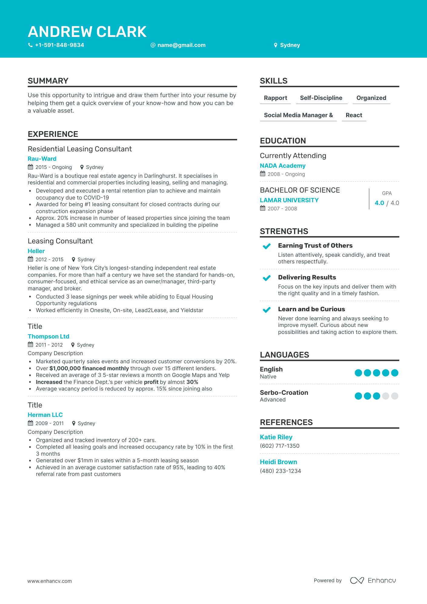 21 Real Estate Agent Resume Examples & Guide For 2024