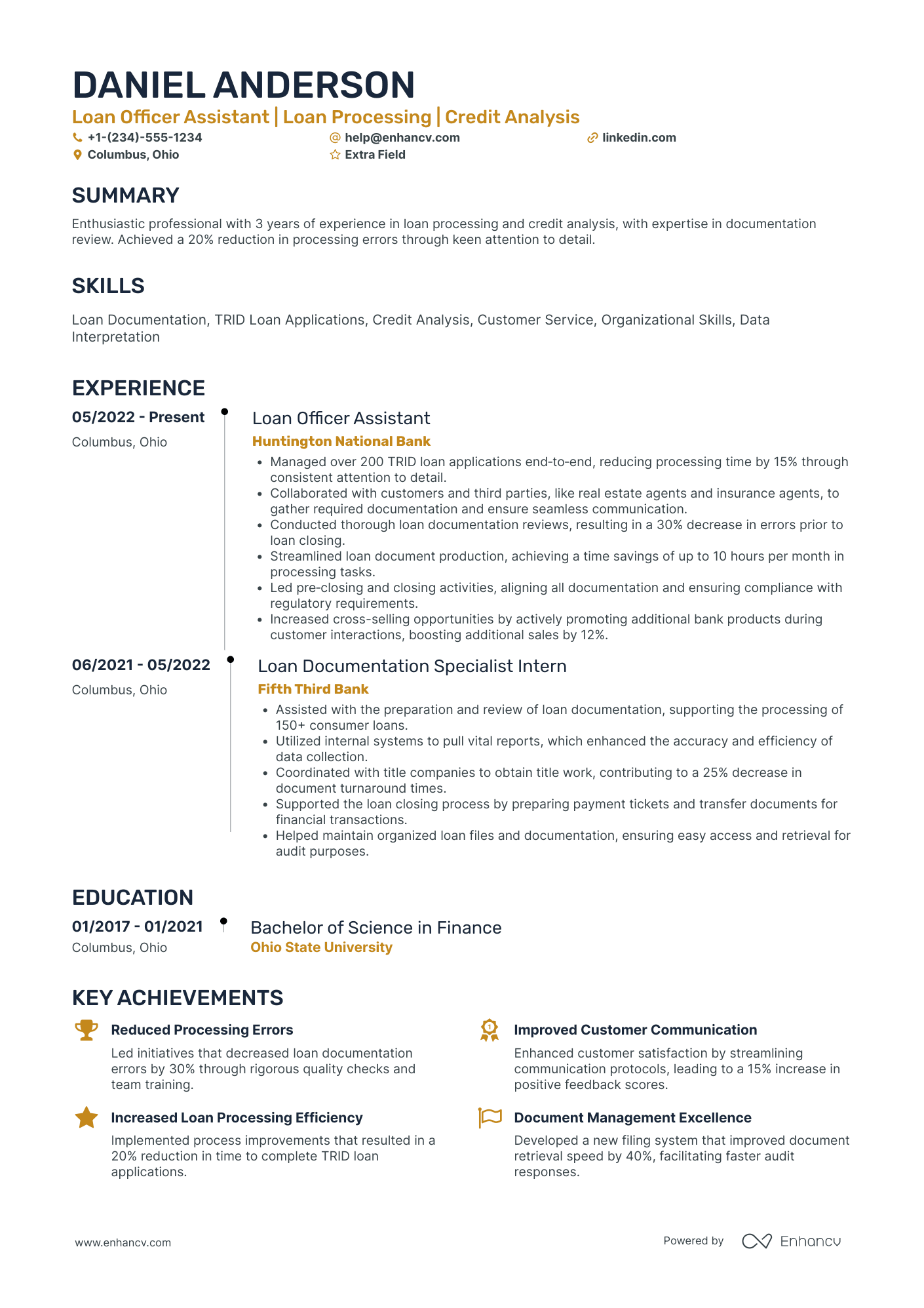 Commercial Production Assistant Resume Example