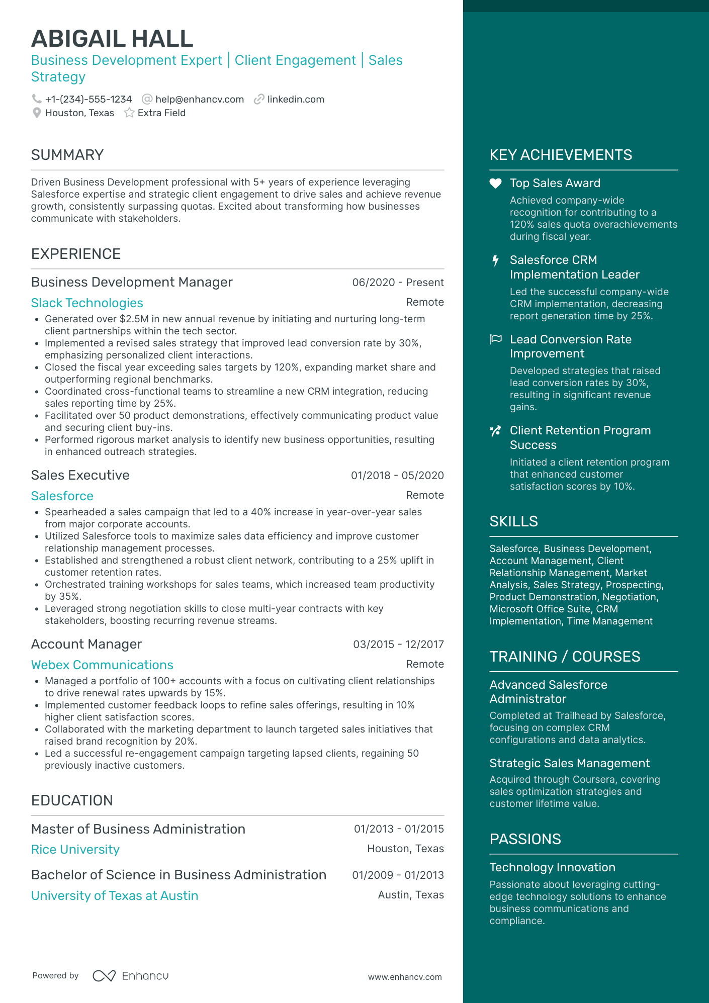 Entry Level Medical Sales Professional Resume Example