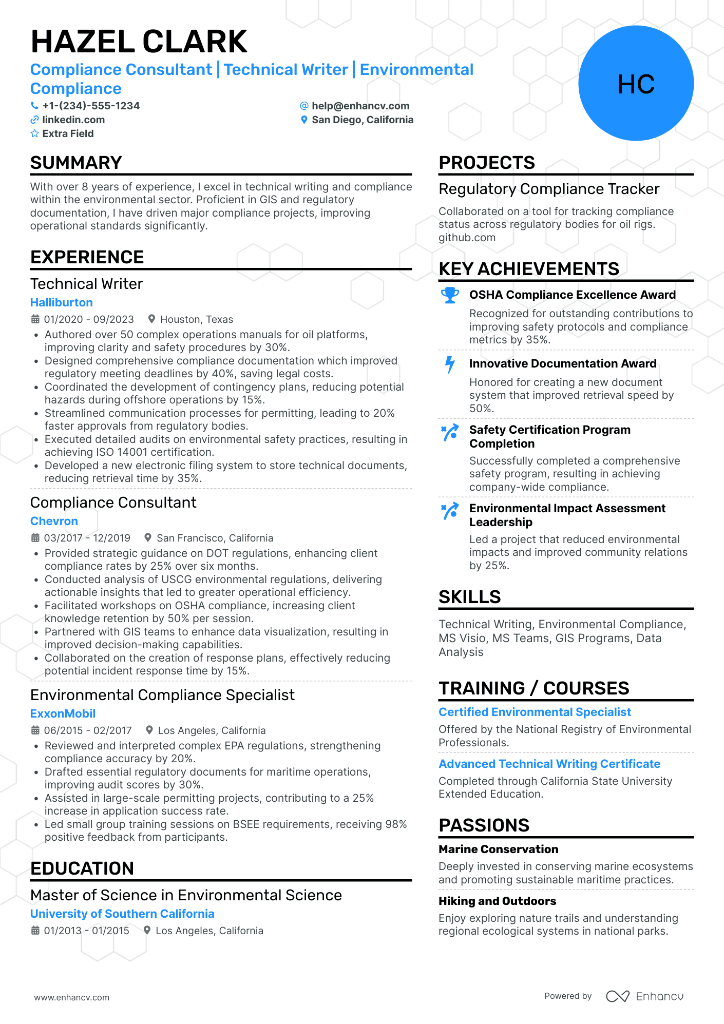 Technical Writing Consultant Resume Example