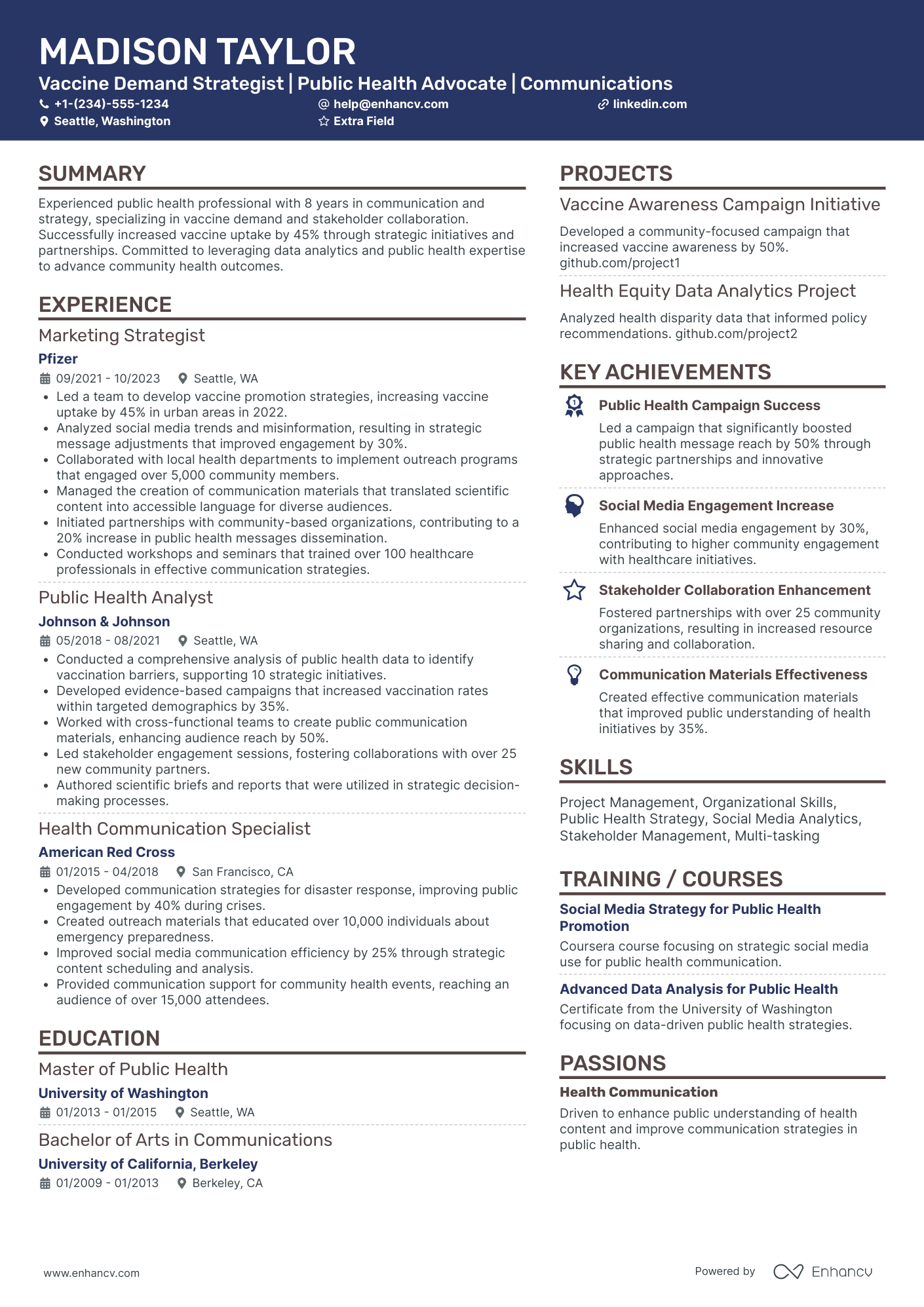 Social Engineering Prevention Strategist Resume Example