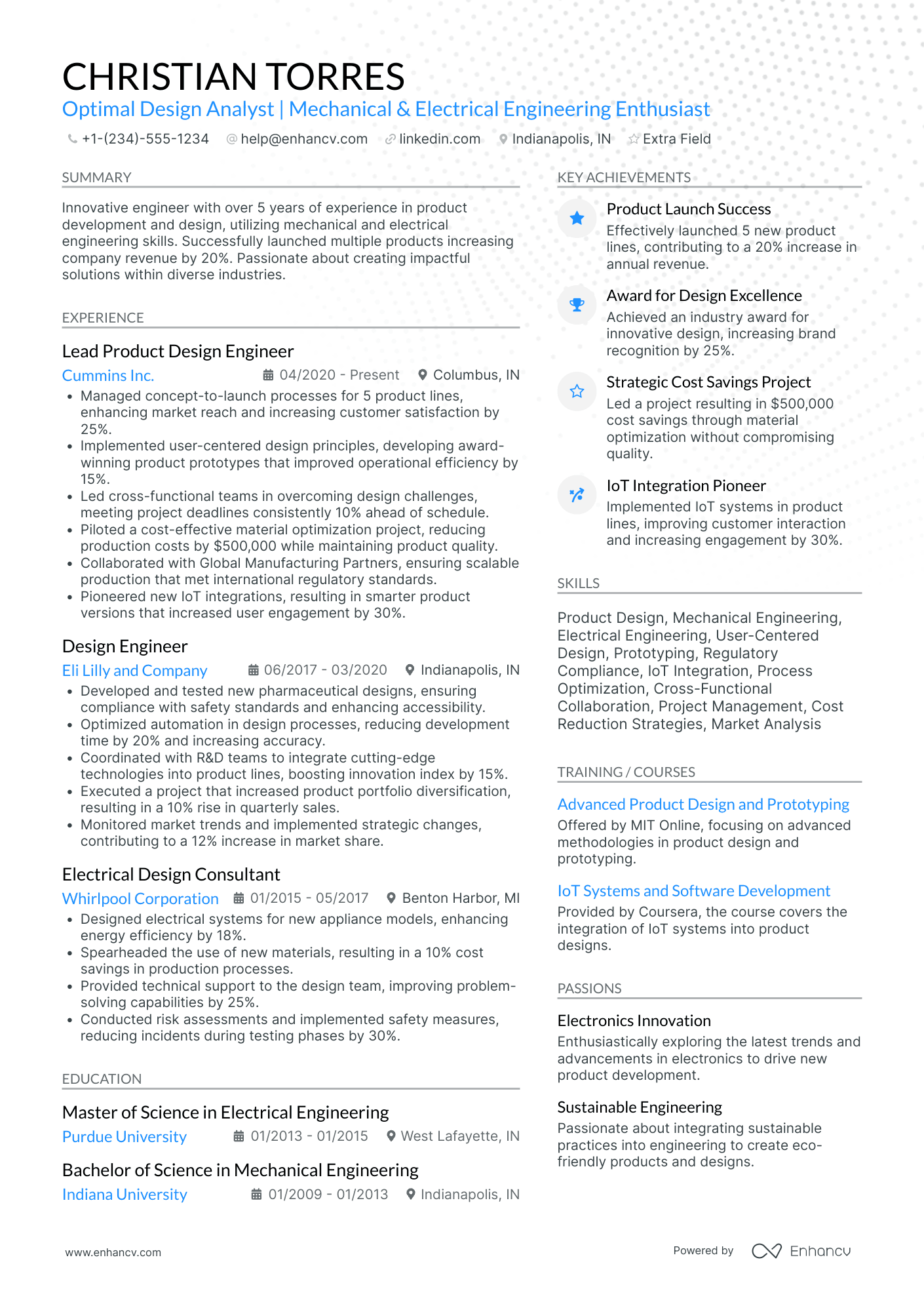 Deloitte Consulting Analyst Resume Example