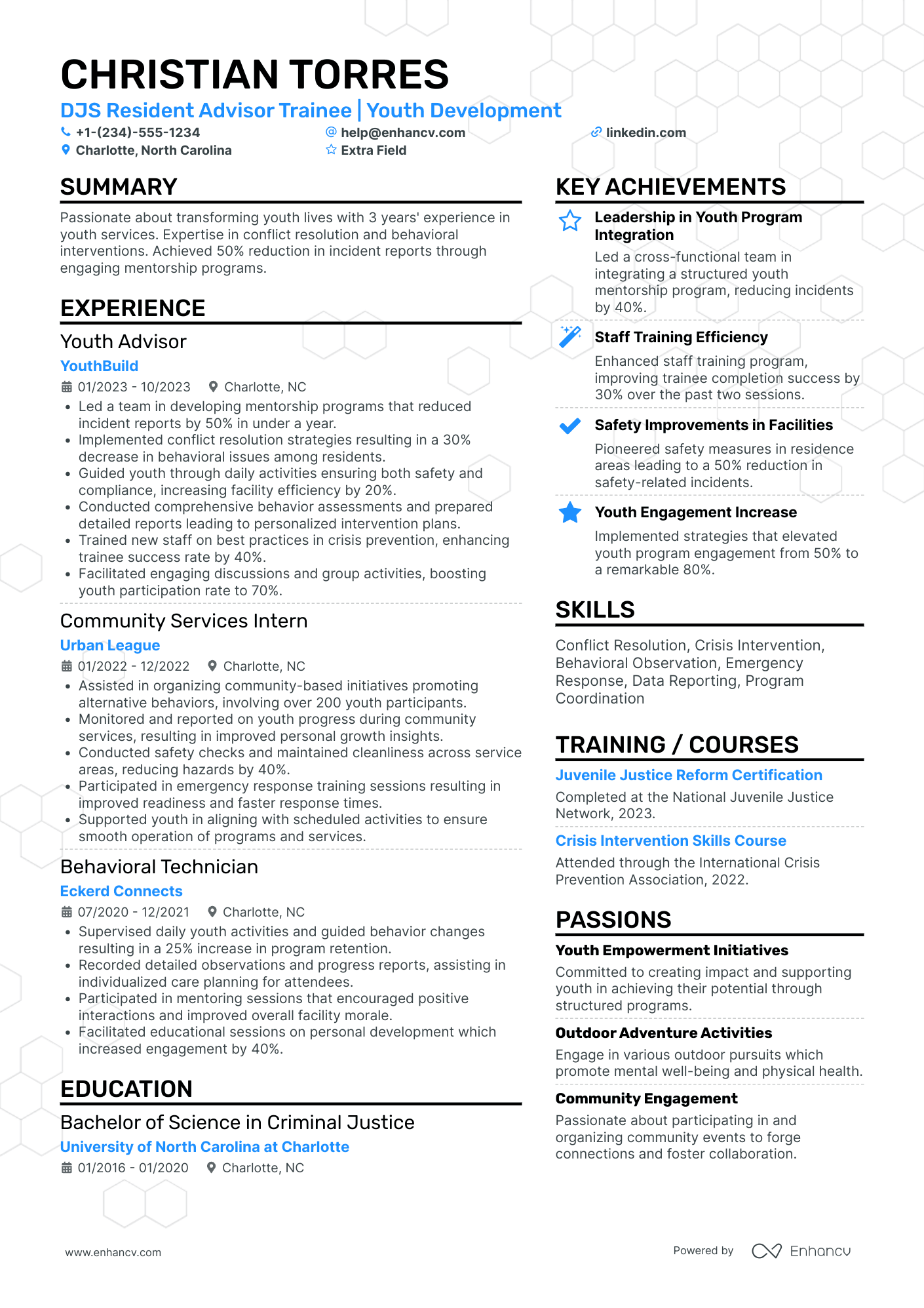 Junior DJ Resume Example