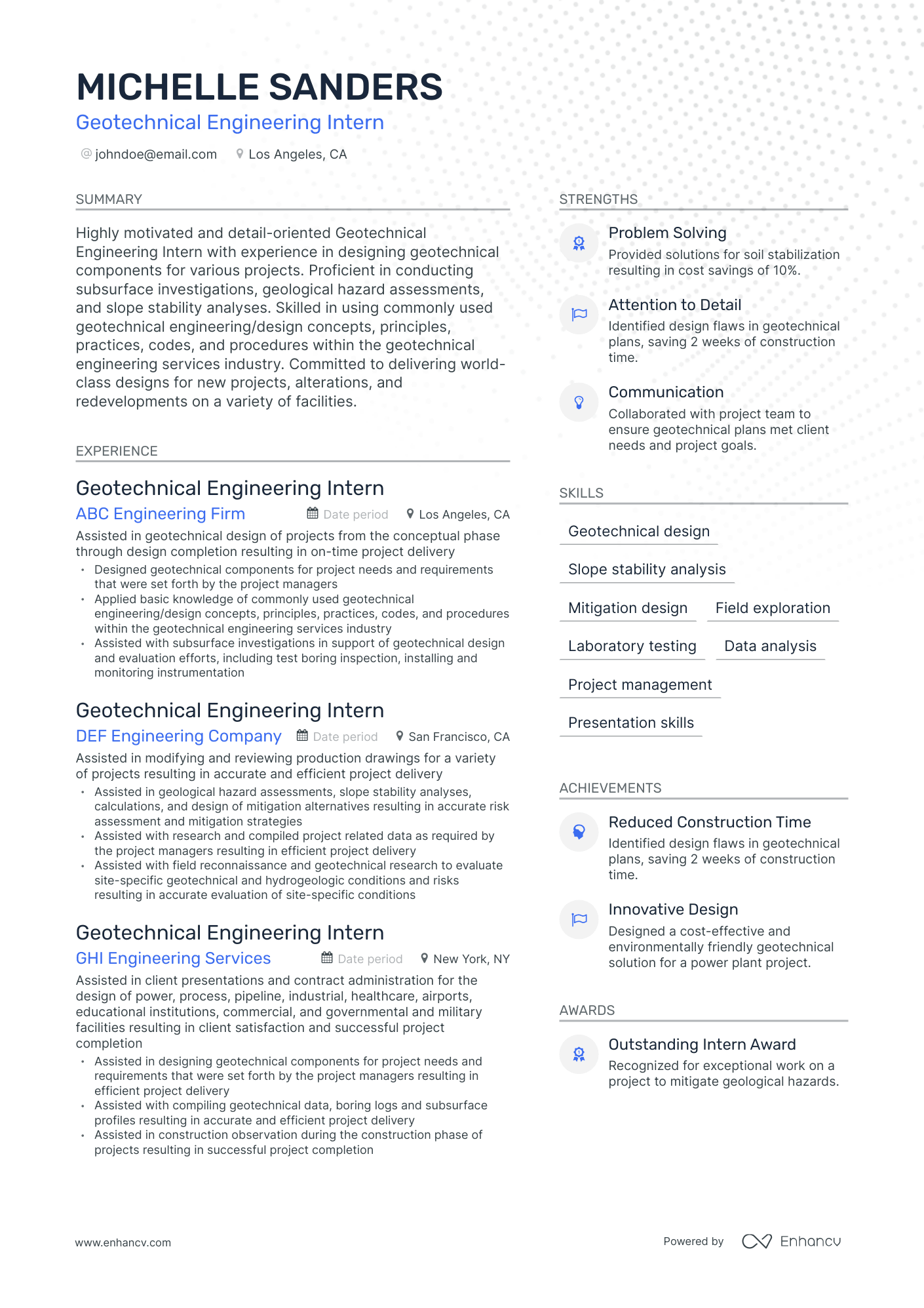 23 Engineering Resume Examples & Guide for 2024