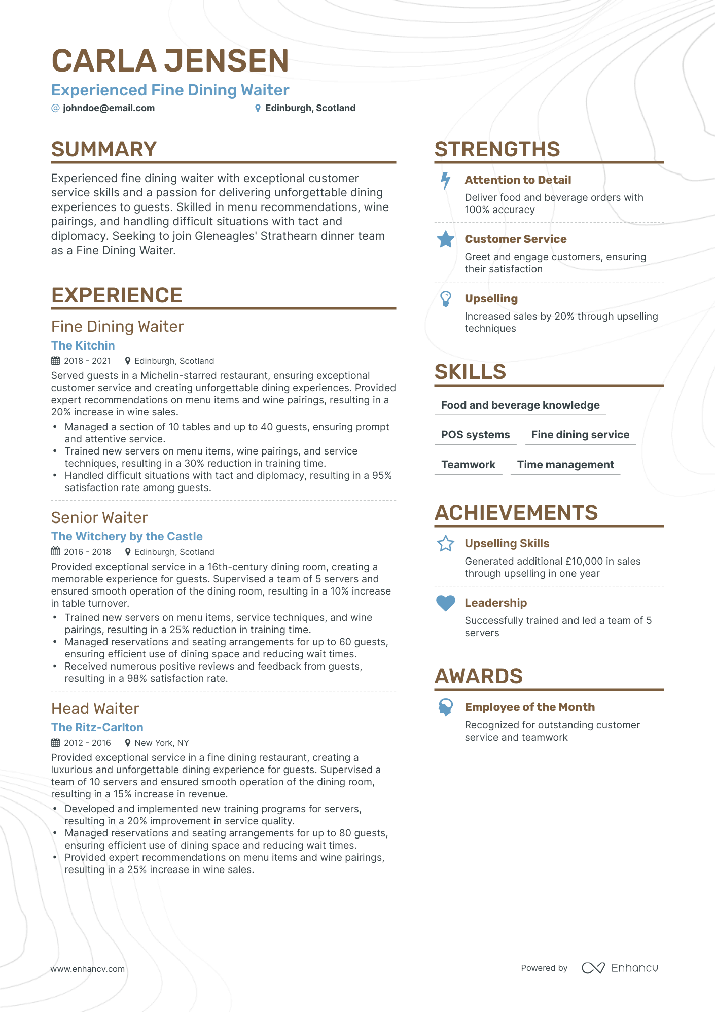 13 Restaurant Manager Resume Examples & Guide for 2024