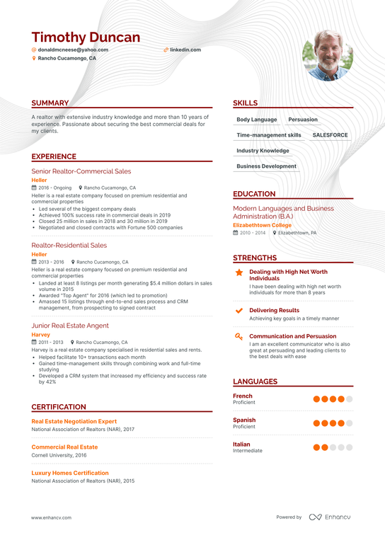 21 Real Estate Agent Resume Examples & Guide for 2023