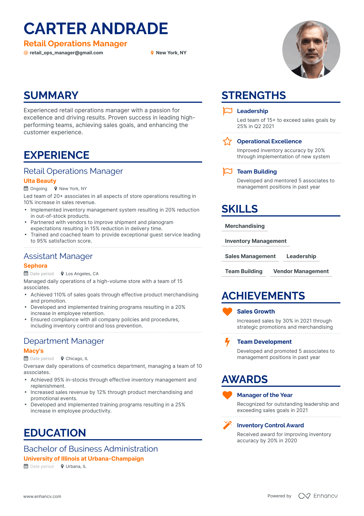 21 Retail Resume Examples & Guide for 2023