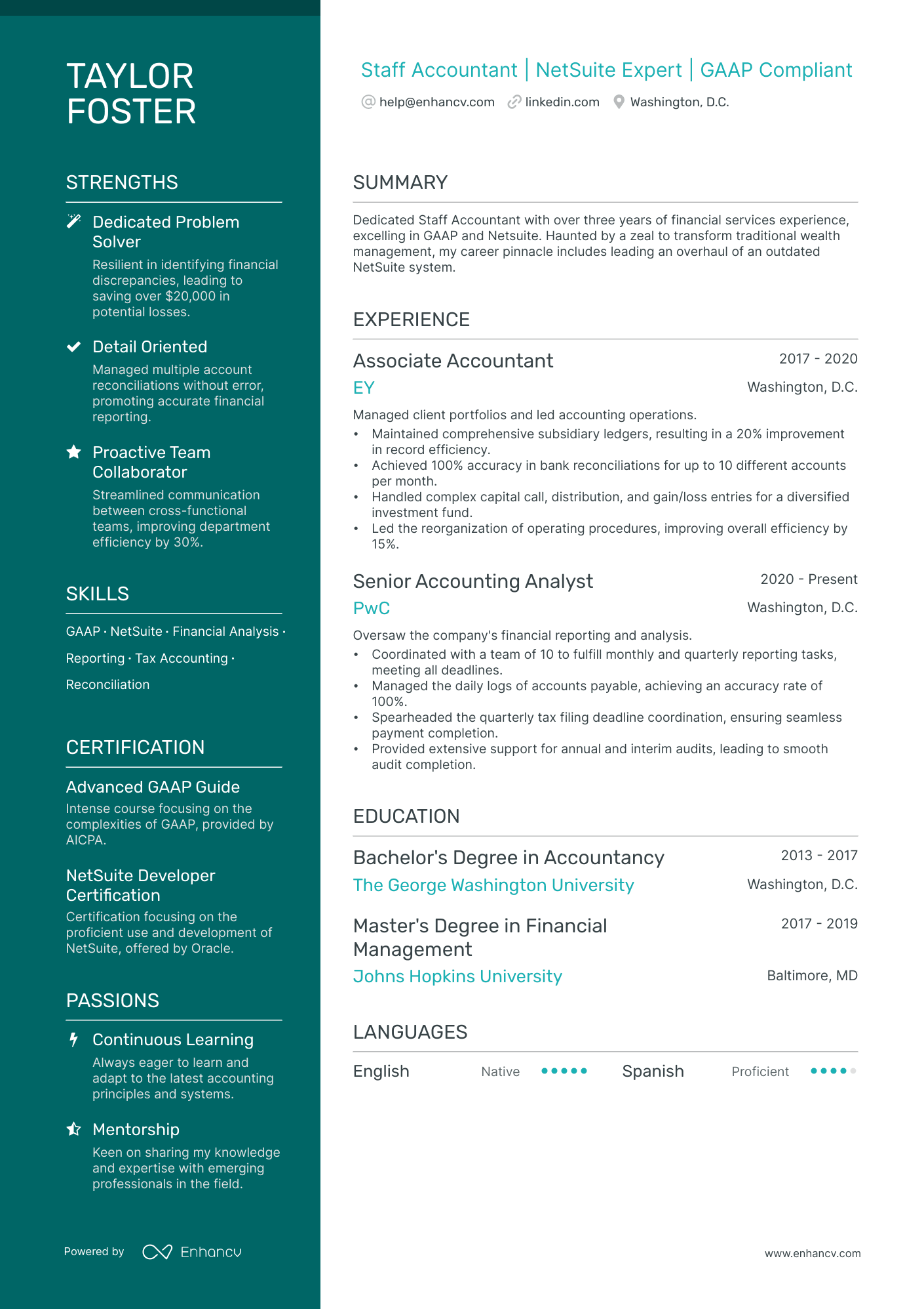 32 Accountant Resume Examples & Guide for 2024