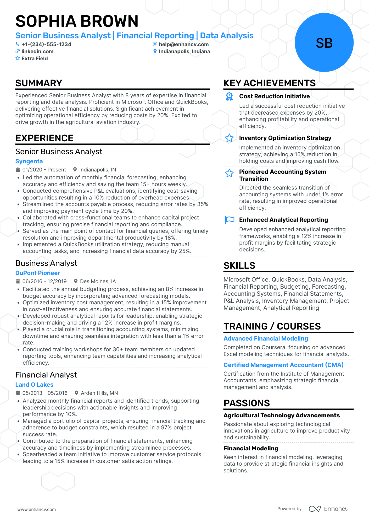 Senior Accounts Payable Analyst Resume Example