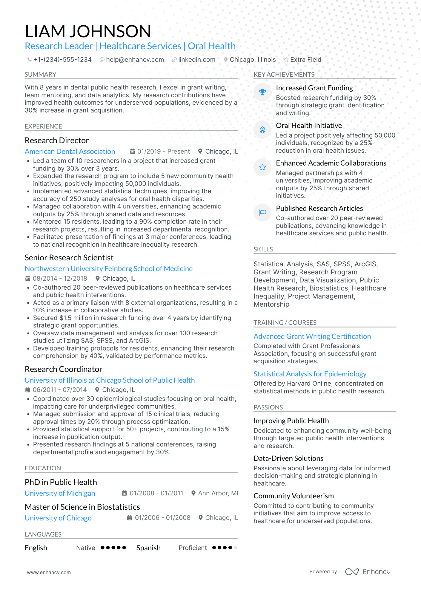 Research Dental Hygienist Resume Example