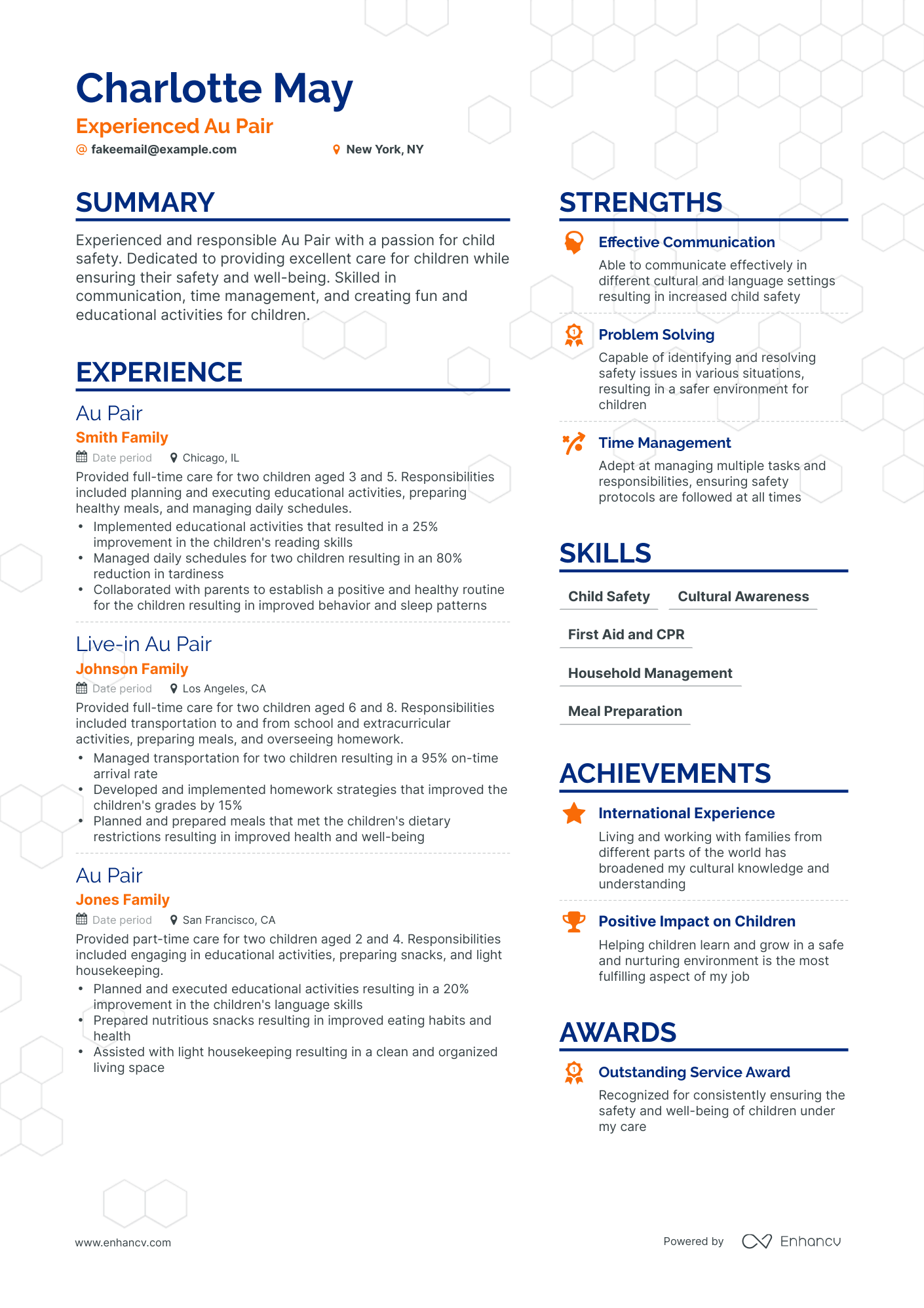 11 Nanny Resume Examples & Guide for 2024